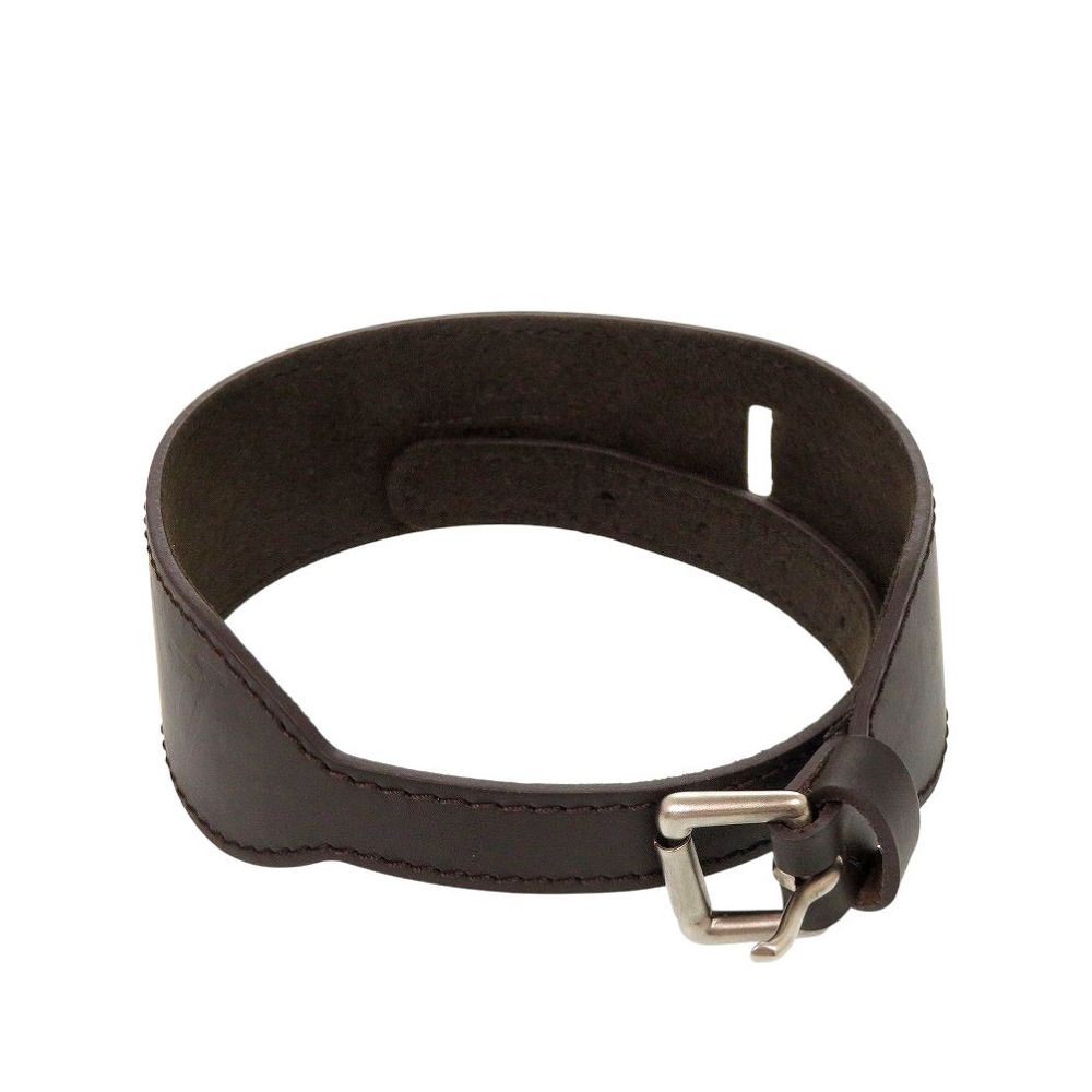 Louis Vuitton Pla Calf Force Monogram Glace Leather Brown Bracelet — view 7