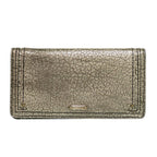 Celine Leather Gunmetal Wallet
