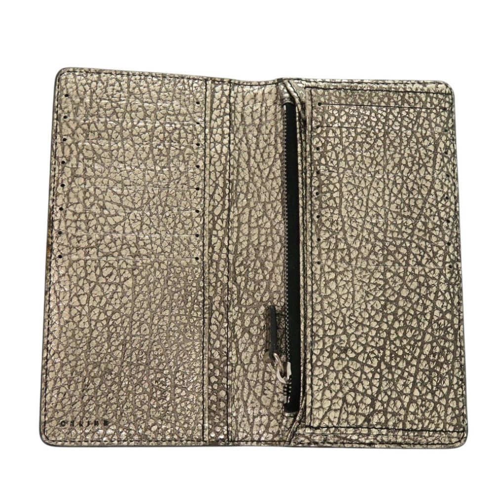 Celine Leather Gunmetal Wallet — view 3