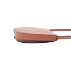 Loewe Heel Pouch Mini Coin Case Multi Purse Neck Strap Anagram Logo Wallet Brown — view 3