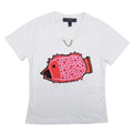 Louis Vuitton Yayoi Kusama LV YK Fish Face T-Shirt Infinity Dot Short Sleeve