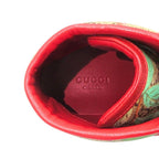 Gucci GG Tian Supreme Monogram High Cut Sneakers Logo 38.5 Beige — view 6
