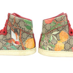 Gucci GG Tian Supreme Monogram High Cut Sneakers Logo 38.5 Beige — view 8