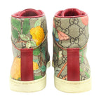 Gucci GG Tian Supreme Monogram High Cut Sneakers Logo 38.5 Beige — view 4
