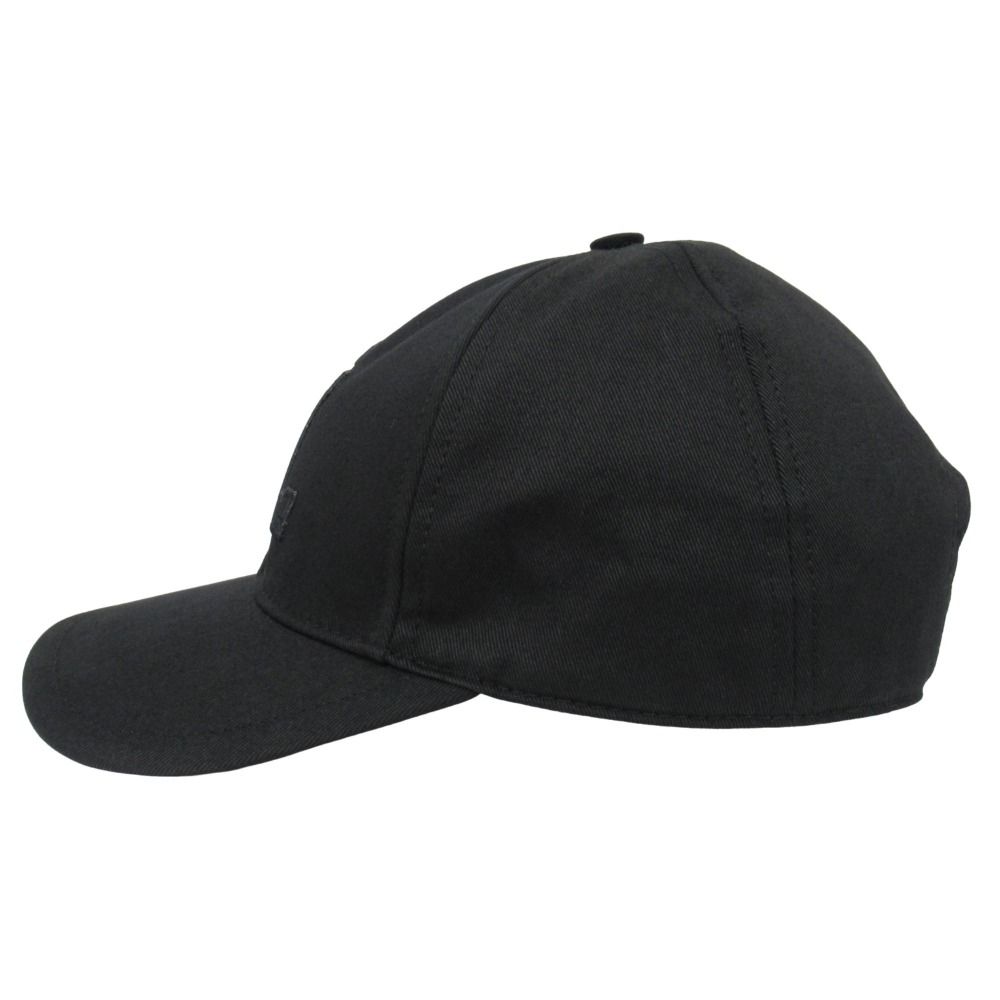 Saint Laurent Paris SL Logo Cap Hat 6 Panel 57 Black — view 2