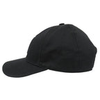 Saint Laurent Paris SL Logo Cap Hat 6 Panel 57 Black — view 2