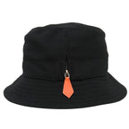 Hermes Motsch Mocchi Wool Bucket Hat Archive 56 Black — view 2