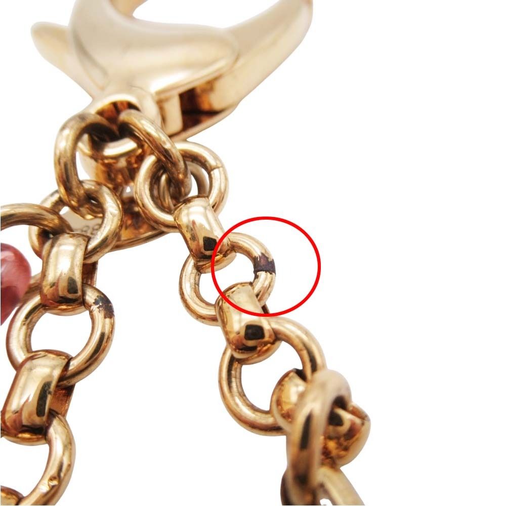 Louis Vuitton Bijou Sac Insolence Key Sling Bag Charm Key Holder Gold — view 8