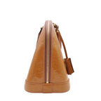 Louis Vuitton Vernis Alma PM Handbag Beige Rosevelle — view 4