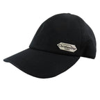 Dior Cap Baseball Cap Hat Logo Patch Canvas XL Black