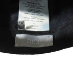 Dior Cap Baseball Cap Hat Logo Patch Canvas XL Black — view 6
