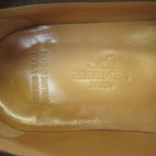 Hermes Hapi Belt Leather Loafers Shoes 36.5 Brown — view 6