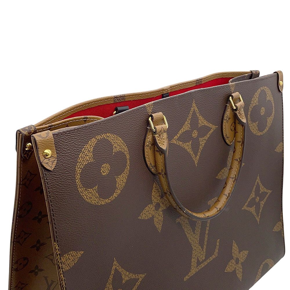 Louis Vuitton Tote Monogram Reverse Giant On The Go GM 2-Way — view 8