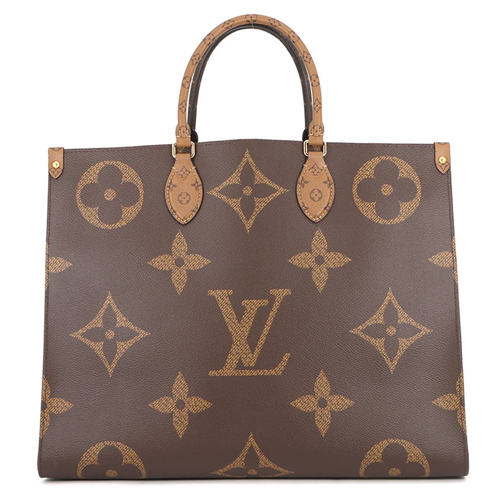 Louis Vuitton Tote Monogram Reverse Giant On The Go GM 2-Way