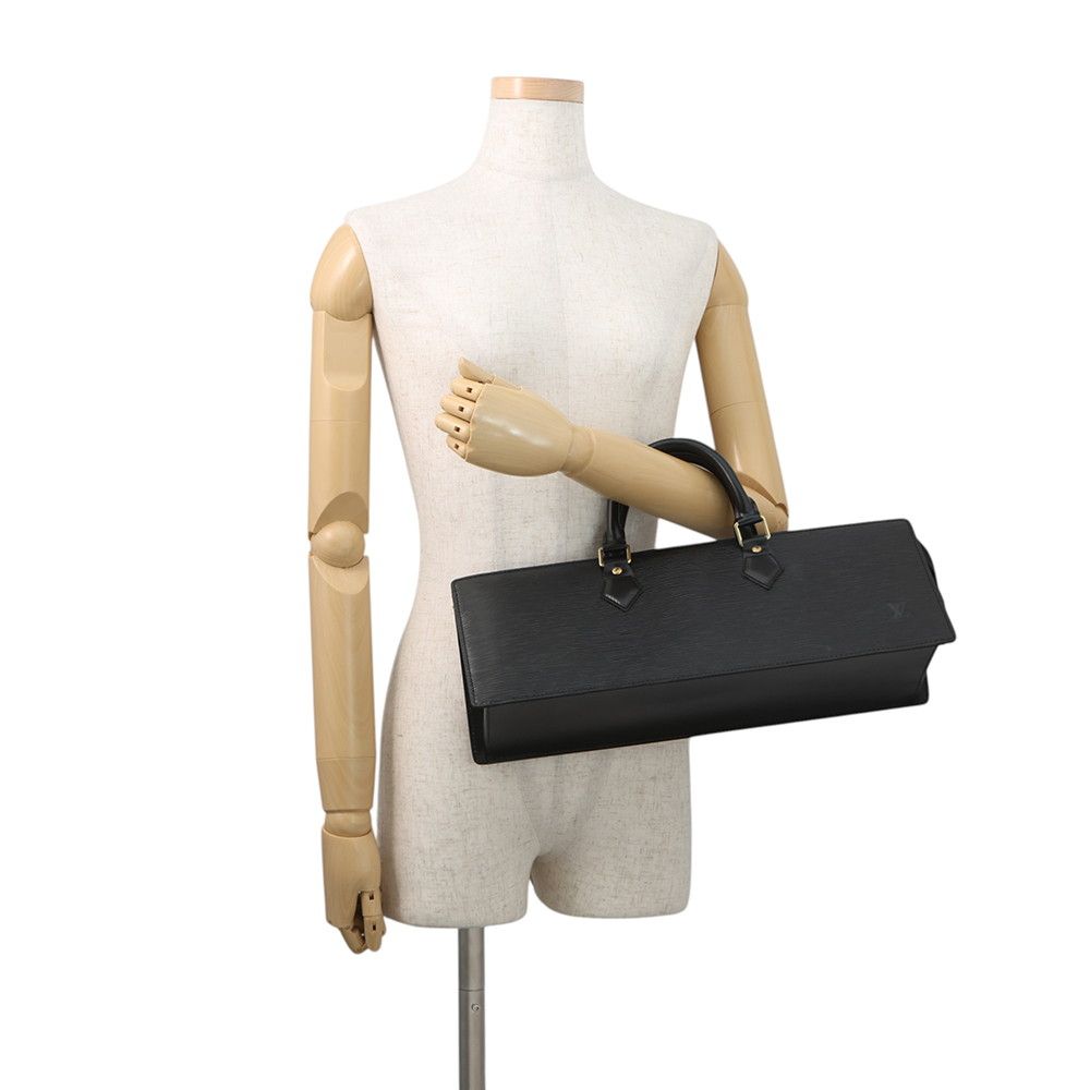 Louis Vuitton Handbag Epi Sac Triangle Bag Black — view 4