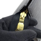 Louis Vuitton Handbag Epi Sac Triangle Bag Black — view 9