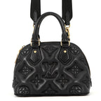 Louis Vuitton Bubble Glam Alma Soft BB 2-Way Shoulder Bag Black