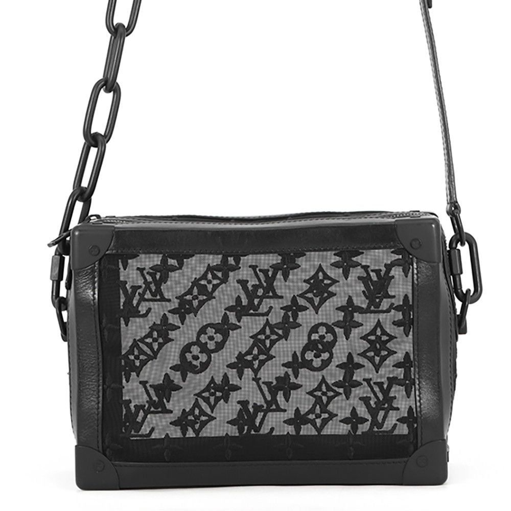 Louis Vuitton Shoulder Bag Monogram Soft Trunk Embroidery