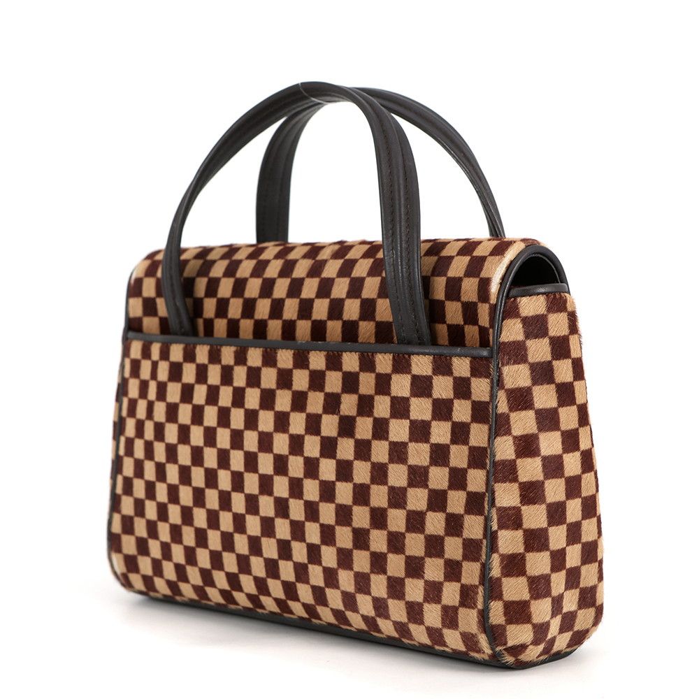 Louis Vuitton Handbag Damier Sauvage Calf Hair Lion — view 2