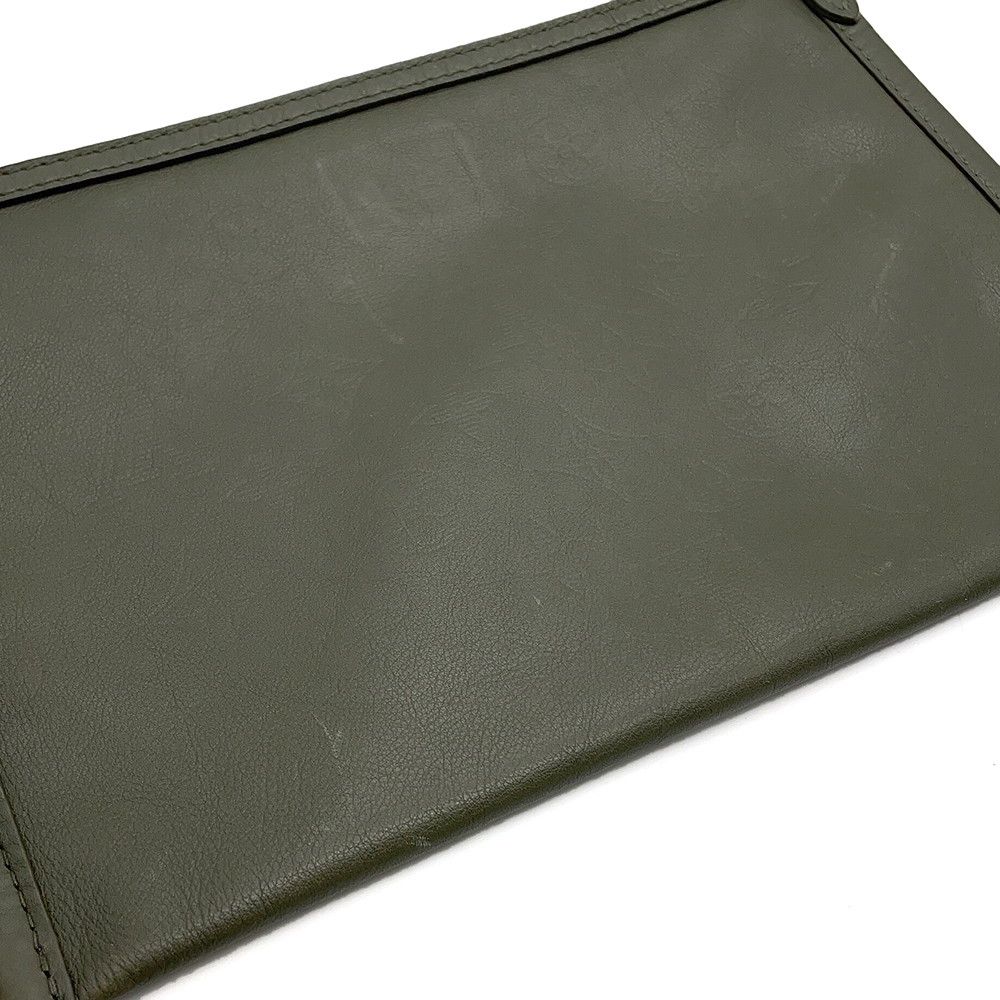 Louis Vuitton Shoulder Bag Monogram Shadow Flat Messenger Pouch Black — view 6