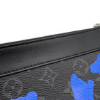 Louis Vuitton Clutch Monogram Eclipse Pochette Toe Go Black — view 6