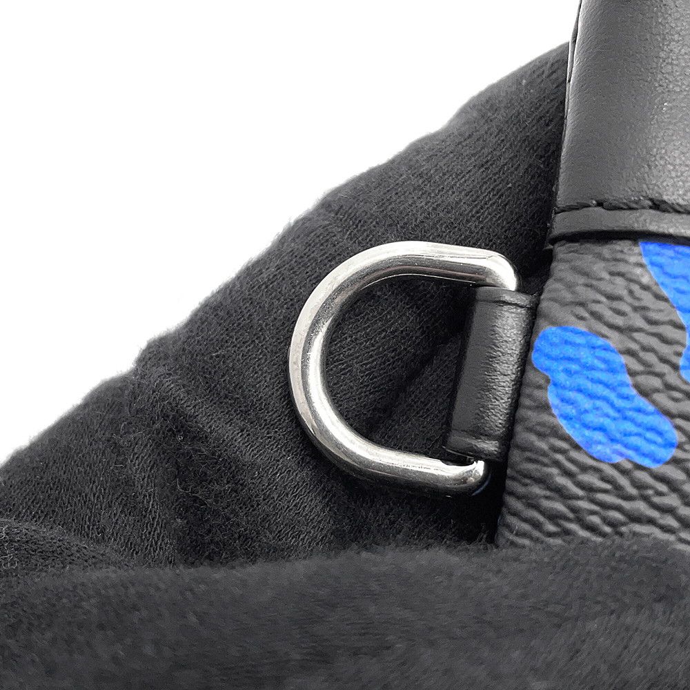Louis Vuitton Clutch Monogram Eclipse Pochette Toe Go Black — view 8