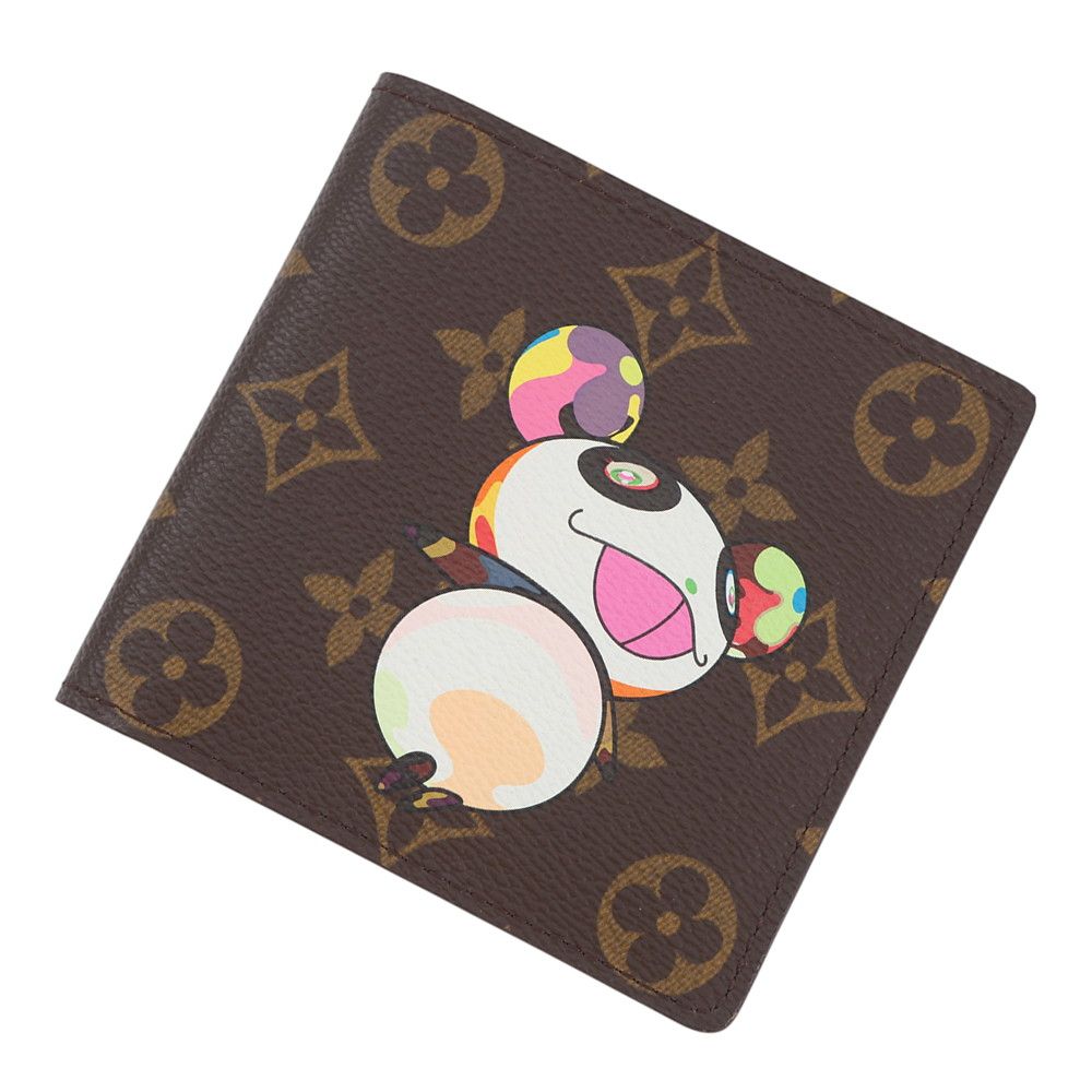 Louis Vuitton Wallet Monogram Panda Portobier Cult Cles Monet Marco Bifold