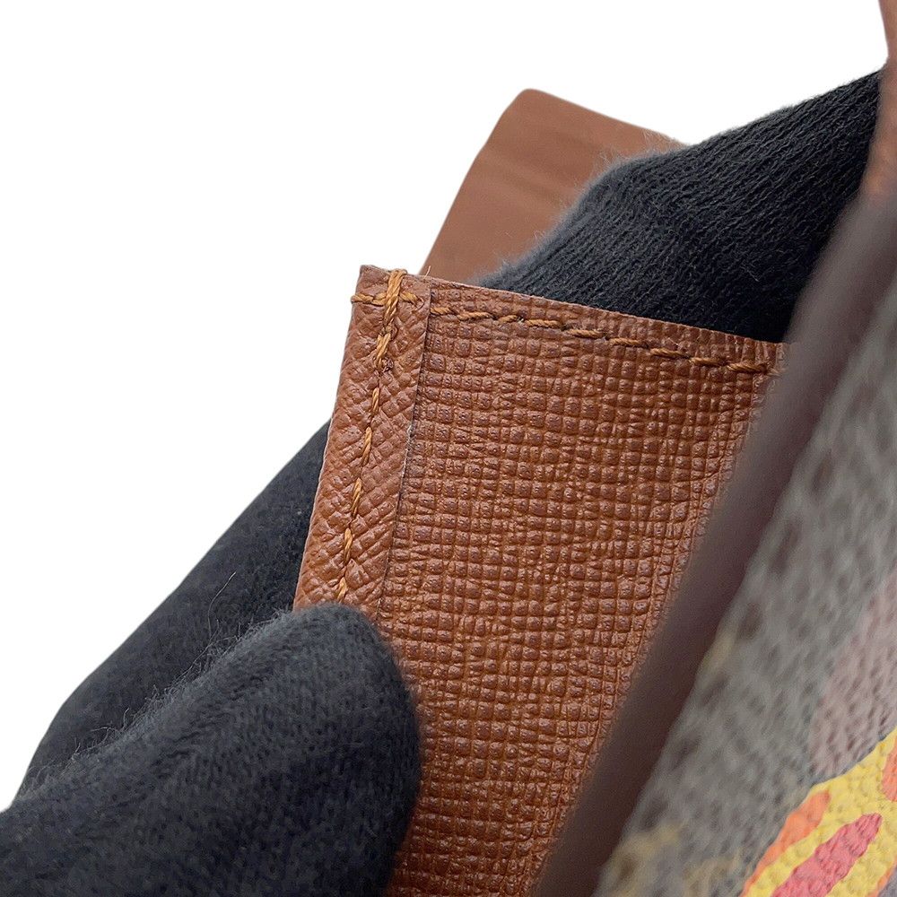 Louis Vuitton Wallet Monogram Panda Portobier Cult Cles Monet Marco Bifold — view 9