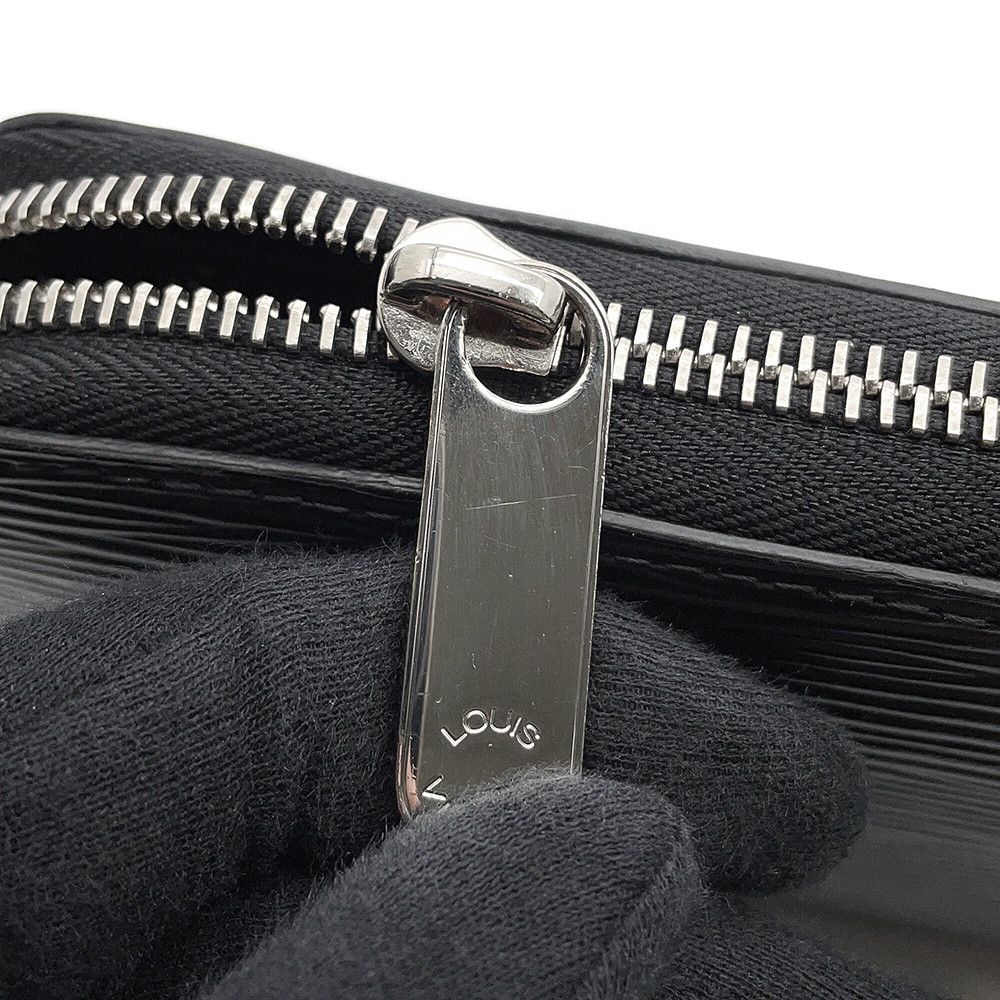 Louis Vuitton Wallet Epi Zippy Black — view 7