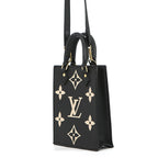 Louis Vuitton Handbag Monogram Empreinte Petite Sac Plat 2-Way Shoulder Black — view 2