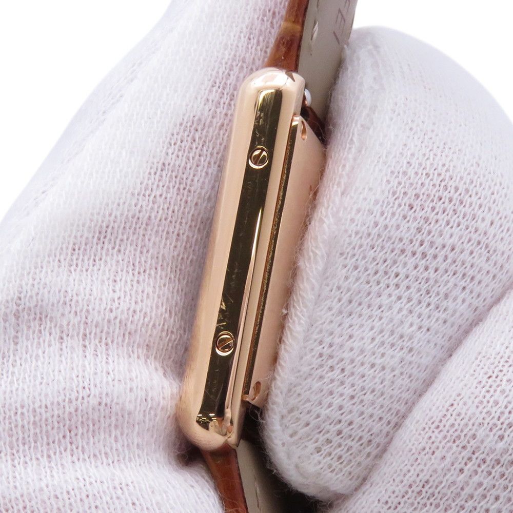 Cartier Tank Louis SM Watch Silver Dial — view 9