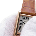 Cartier Tank Louis SM Watch Silver Dial — view 4