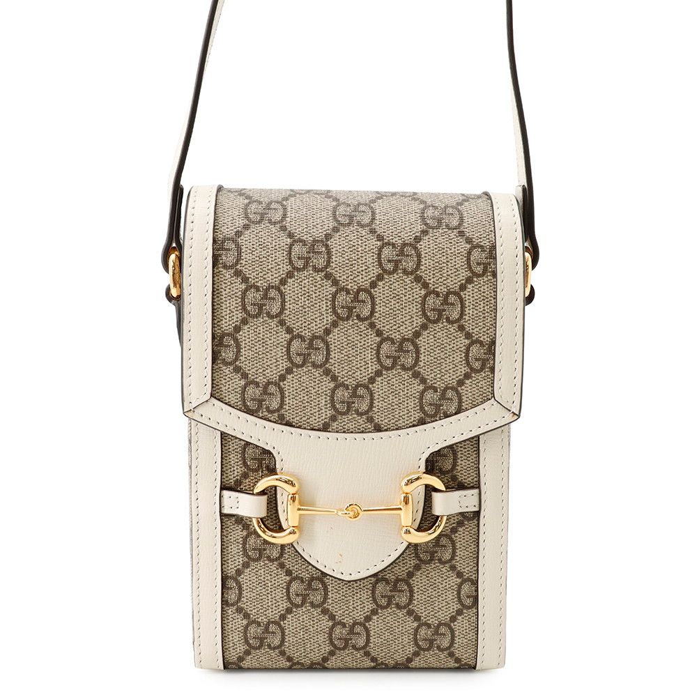 Gucci Shoulder Bag GG Supreme Horsebit