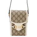 Gucci Shoulder Bag GG Supreme Horsebit