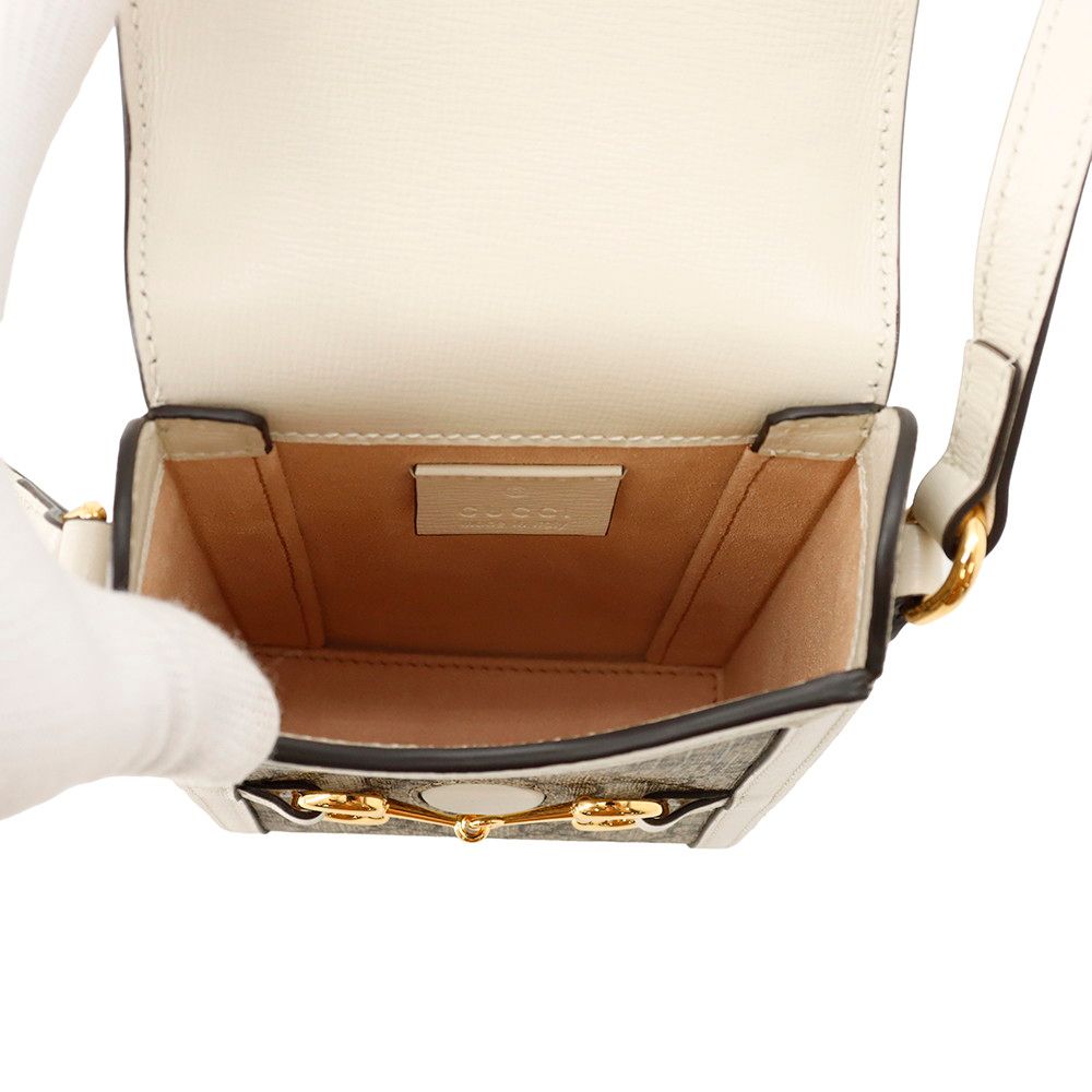 Gucci Shoulder Bag GG Supreme Horsebit — view 6