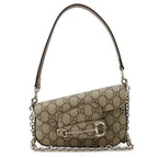 Gucci Shoulder Bag GG Supreme Horsebit 2-Way
