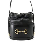 Gucci Shoulder Bag Horsebit Black