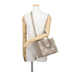 Louis Vuitton Monogram Empreinte On The Go PM Bicolor Tote 2-Way Shoulder — view 4