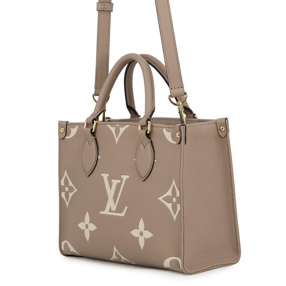 Louis Vuitton Monogram Empreinte On The Go PM Bicolor Tote 2-Way Shoulder — view 2