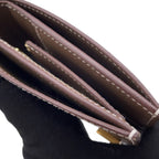 Hermes Bifold Wallet Bearn Compact Etoupe Gold Vo Madame — view 8