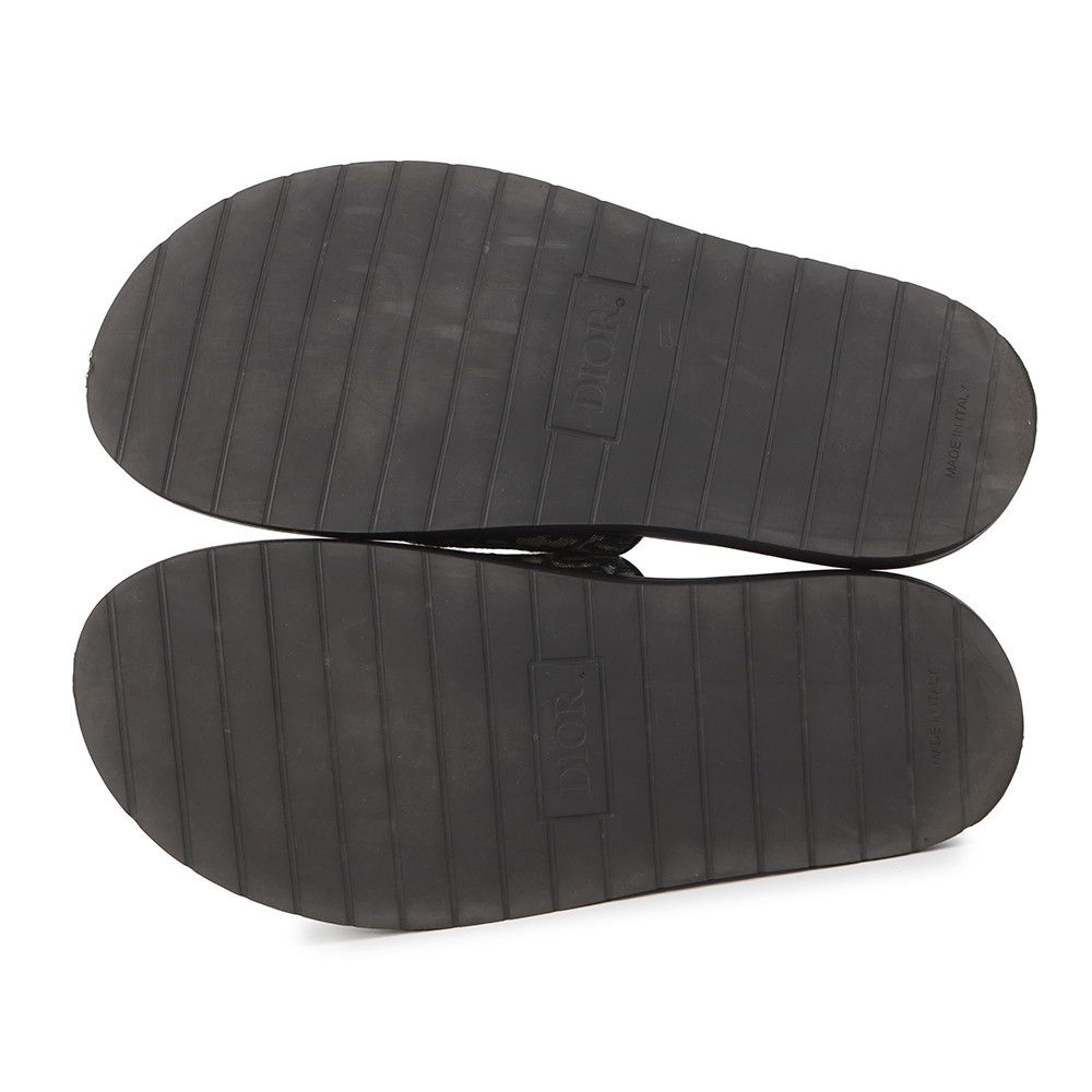 Dior Sandals Aqua Oblique Jacquard 41 Trotter Shoes — view 4