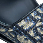 Dior Sandals Aqua Oblique Jacquard 41 Trotter Shoes — view 7
