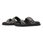 Dior Sandals Aqua Oblique Jacquard 41 Trotter Shoes — view 2