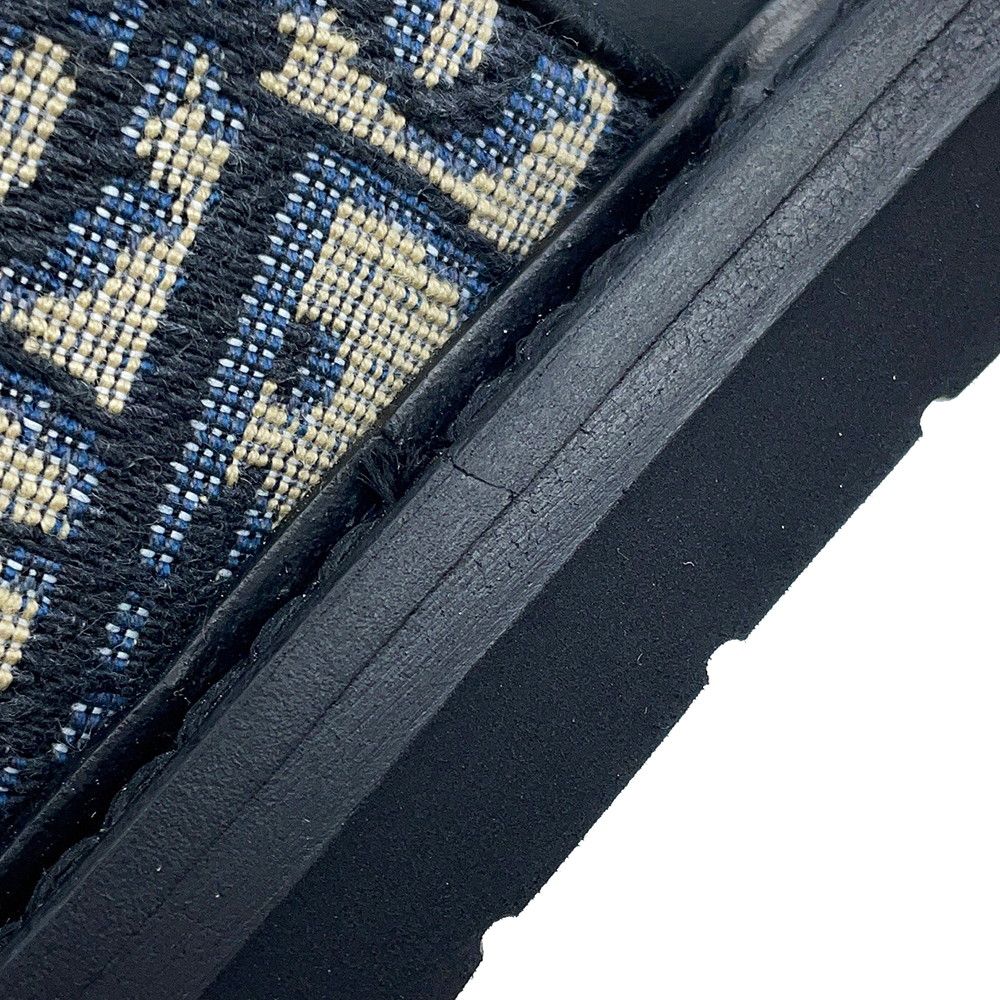 Dior Sandals Aqua Oblique Jacquard 41 Trotter Shoes — view 6