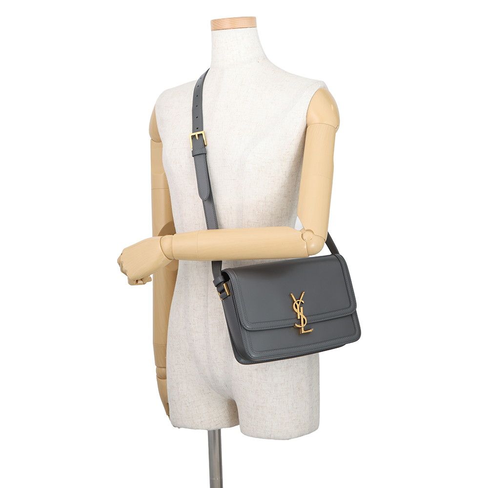 Saint Laurent Paris Shoulder Bag Solferino Leather — view 4