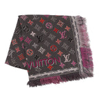 Louis Vuitton Shawl Pop Monogram Wool Scarf