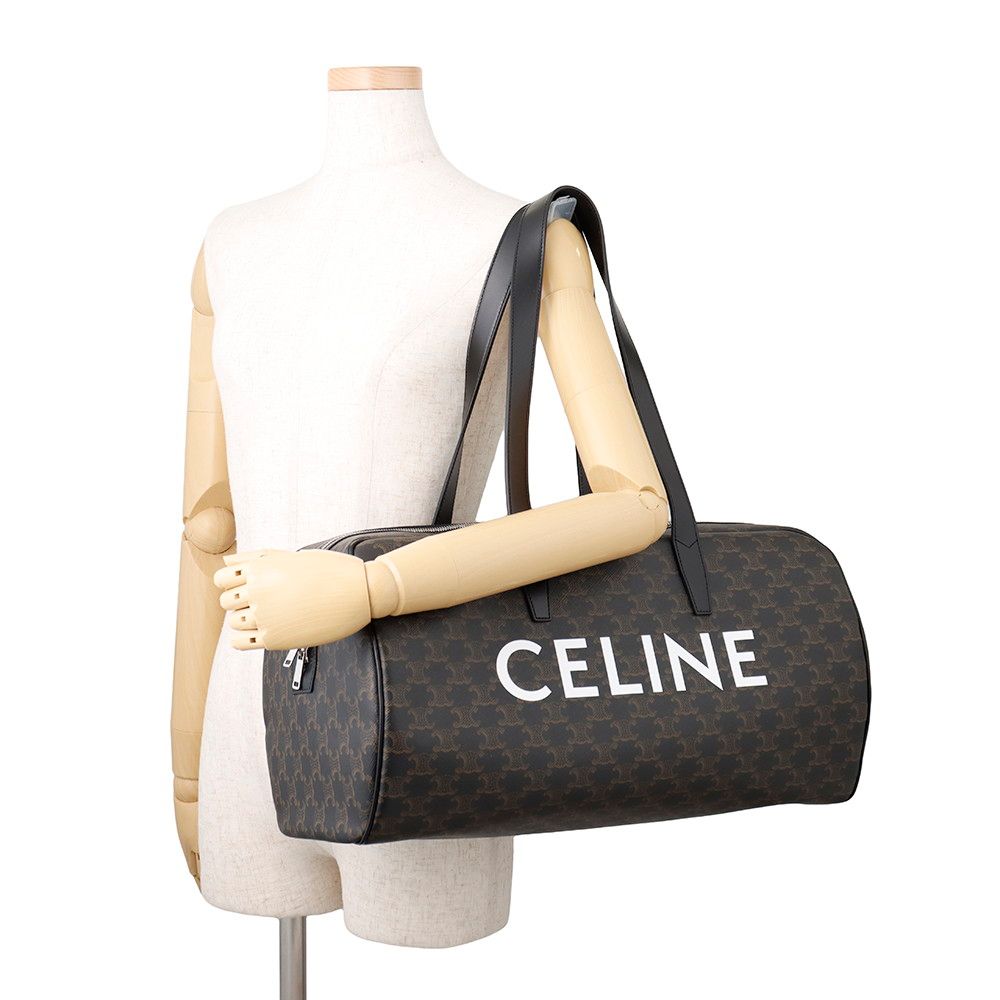 Celine Boston Bag Triomphe Leather — view 4