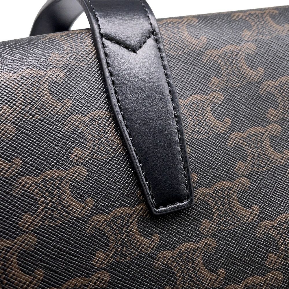 Celine Boston Bag Triomphe Leather — view 7