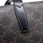Celine Boston Bag Triomphe Leather — view 7