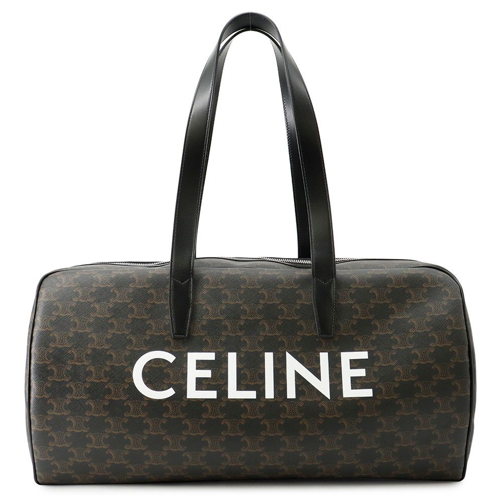 Celine Boston Bag Triomphe Leather